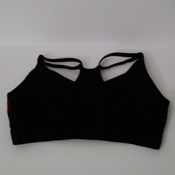 Victoria's Secret PINK Ultimate Sports Bra Size Small Black Red White - Picture 3 of 15